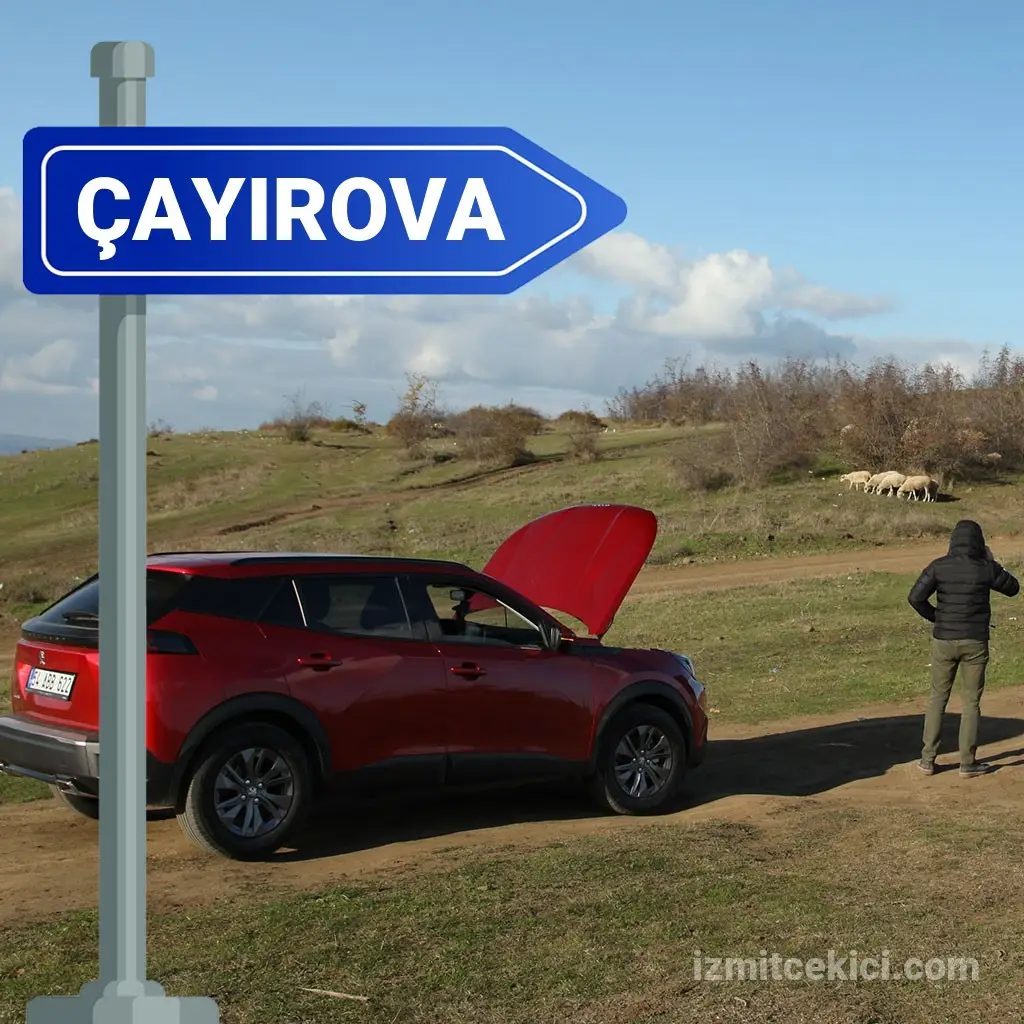 Akse ve Cumhuriyet Mahallelerinde Oto Kurtarma - Çayırova Çekici